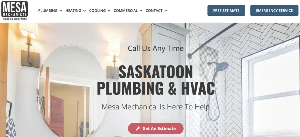 Overview of Mesa Mechanical plumbing company